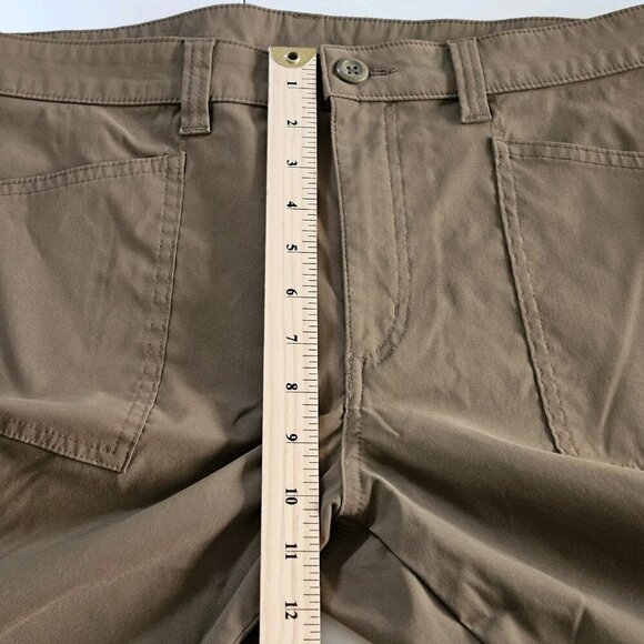 Eddie Bauer Convertible Pants Men 34x30/29 Beige Pockets Stretch Outdoor Hiking - Picture 3 of 16